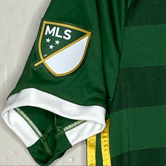 Adidas Portland Timbers Home Green Soccer Jersey - Picture 3 of 13